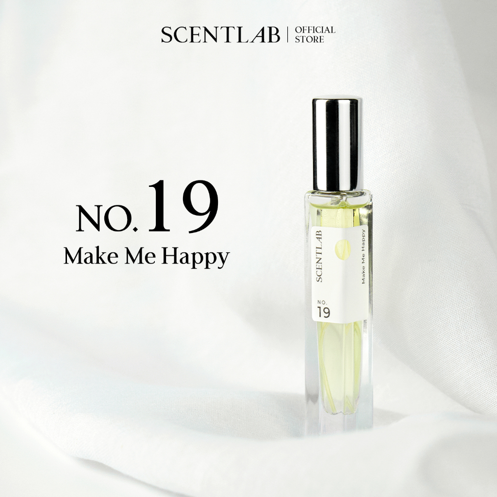 Nước Hoa Nữ SCENTLAB No.19 Hương Trái Cây Mix Hoa Make Me Happy Thơm Lâu Đến 8h Tiểu Thư, Thuần Khiết  - Mini 10ml