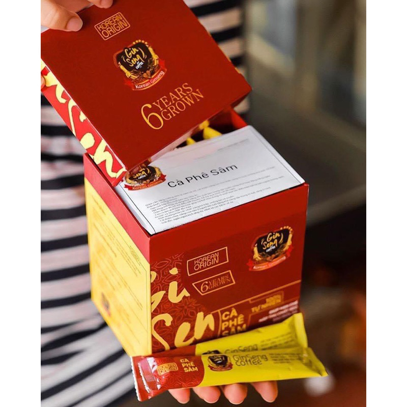 (Đã bán 18) Cà phê Sâm Ginseng bí quyết giảm cân giữ dáng