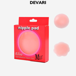 Miếng dán ngực ti silicon cao cấp chống lộ nhũ hoa siêu dính tái sử dụng nhiều lần DEVARI D1222