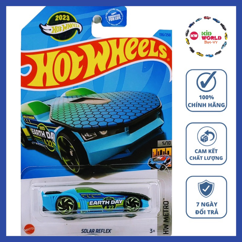 Xe mô hình Hot Wheels basic Solar Reflex HKG90. | Shopee Việt Nam