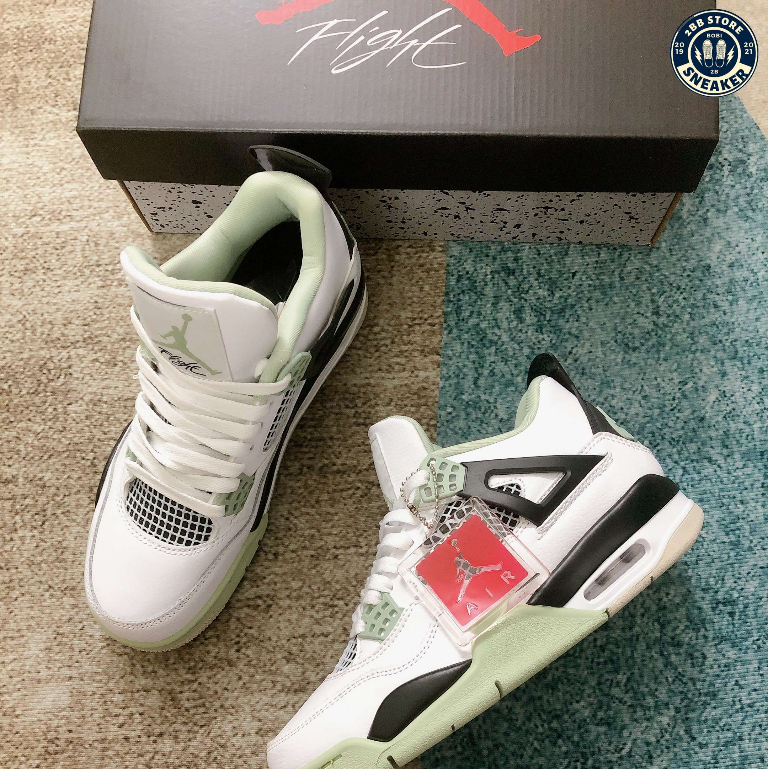 Giày sneaker JD4 Oil Green - Bản siêu cấp fullbox | Shopee Việt Nam