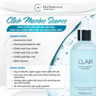 Bellmona Clair Marine Source 100ml - Tinh Chất Dưỡng Ẩm Serum Bellmona Clair Marine Source 100ml