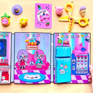 Rạp chiếu phim của Toca boca - Búp bê giấy- Toca life world