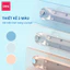 Bìa Còng A4 Bìa File Lá Còng Sắt 4 Còng Deli Kèm Quai Móc Chống Nước Đựng Tài Liệu Lưu Trữ Hồ Sơ VP