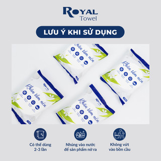 Khăn Tắm Nén Du Lịch Royal Towel 70x140cm Sợi Viscose Tiện Lợi, Dày Dặn, Thấm Hút Tốt, Kháng Khuẩn