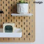 BẢNG PEGBOARD GỖ TREO TƯỜNG MÀU NÂU VÀNG | Bảng Lỗ Decor Tiện Dụng, Tối Ưu Không Gian