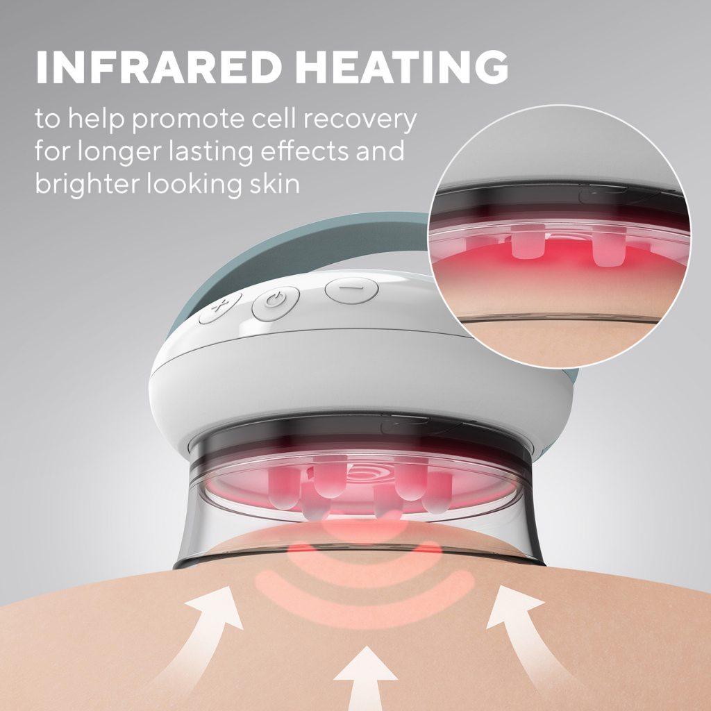 Máy massage trị liệu da làm tan mỡ công nghệ nóng lạnh HoMedics CELL-600-EU