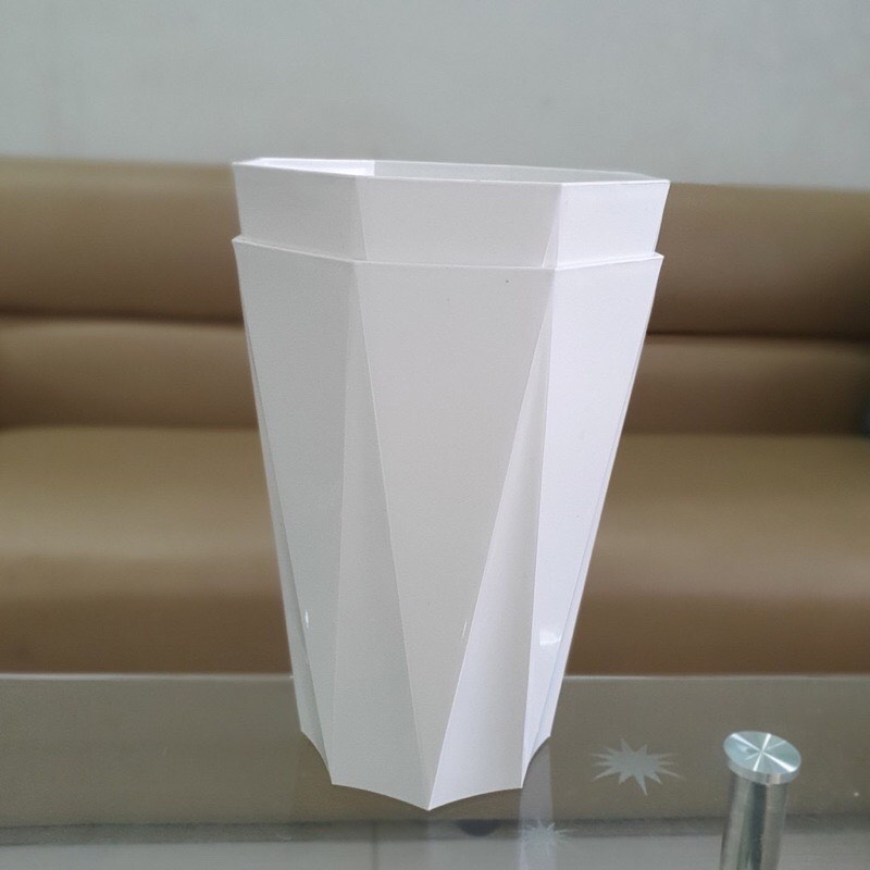 Chậu nhựa kim cương 30x26 cm loại 1 dày, bóng, chậu đủ size