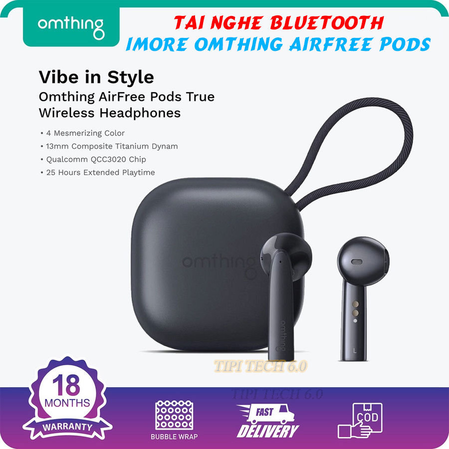 Tai nghe Bluetooth 1More Omthing AirFree Pods EO005 - âm thanh trung ...