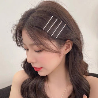 Set 2 Kẹp Tóc Mái Đính Đá Lấp Lánh - Phụ Kiện Tóc Hot Trend Cho Nữ HaminStore