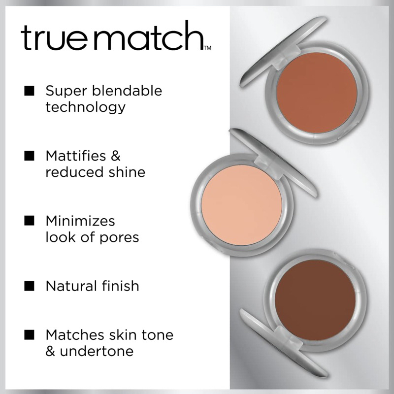 Phấn Phủ LO real True Match Super-Blendable Powder warm | Shopee Việt Nam