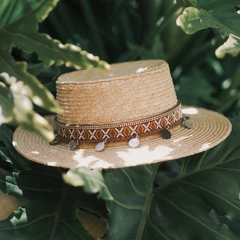 Mũ Cói Du Lịch Thời Trang Nữ Tuarua Mới Phong Cách Bohemian Style