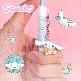 MEOWU Viết Bút Bi Nước Màu Mực Đen Dây Hoạt Hình Dễ Thương Sanrio