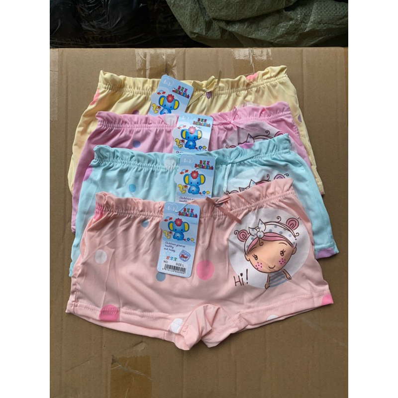 COMBO 5 QUẦN CHÍP TRẺ EM HÌNH BÉ GÁI 9013