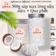 SÁP WAX LÔNG 500g SỮA DỪA HARD WAX BEANS LOẠI SÁP CAO CẤP THƠM SIÊU SẠCH SIÊU BÁM LÔNG tặng que gỗ LYIHOME.20