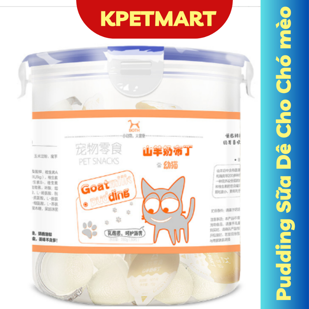 Hộp Pudding Sữa Dê Cho Chó Mèo 750g (50 viên) | Shopee Việt Nam