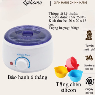 [Tặng chén silicon]Nồi nấu sáp wax lông chuyên dụng Prowax 100 Loại 1 triệt lông bằng sáp hạt đậu Hard Wax Beans Lyihome