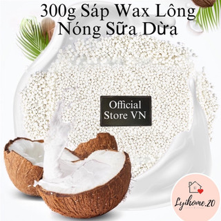 Sáp wax lông nóng sữa dừa wax beans cao cấp nhập khẩu dùng được cho da nhạy cảm,tẩy lông nách,tay chân bikini lyihome