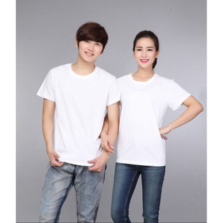 Áo thun trơn nam nữ unisex mặc cặp chất cotton thoáng mát, thấm hút