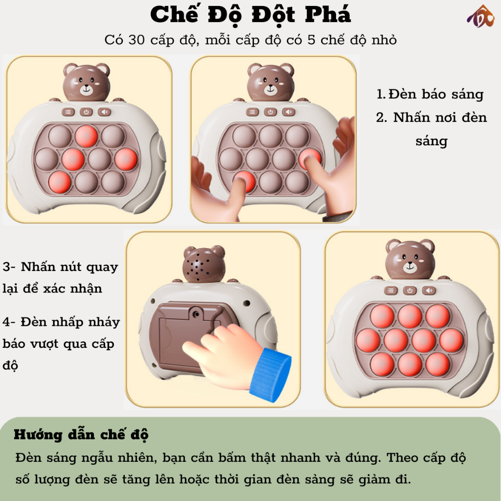 Pop It Điện Tử Máy Pop It Cho Bé Đoremon Kuromi  Đa Dạng Mẫu Mã Có Đèn Âm Thanh Hot Trend  - PUPU HOUSE