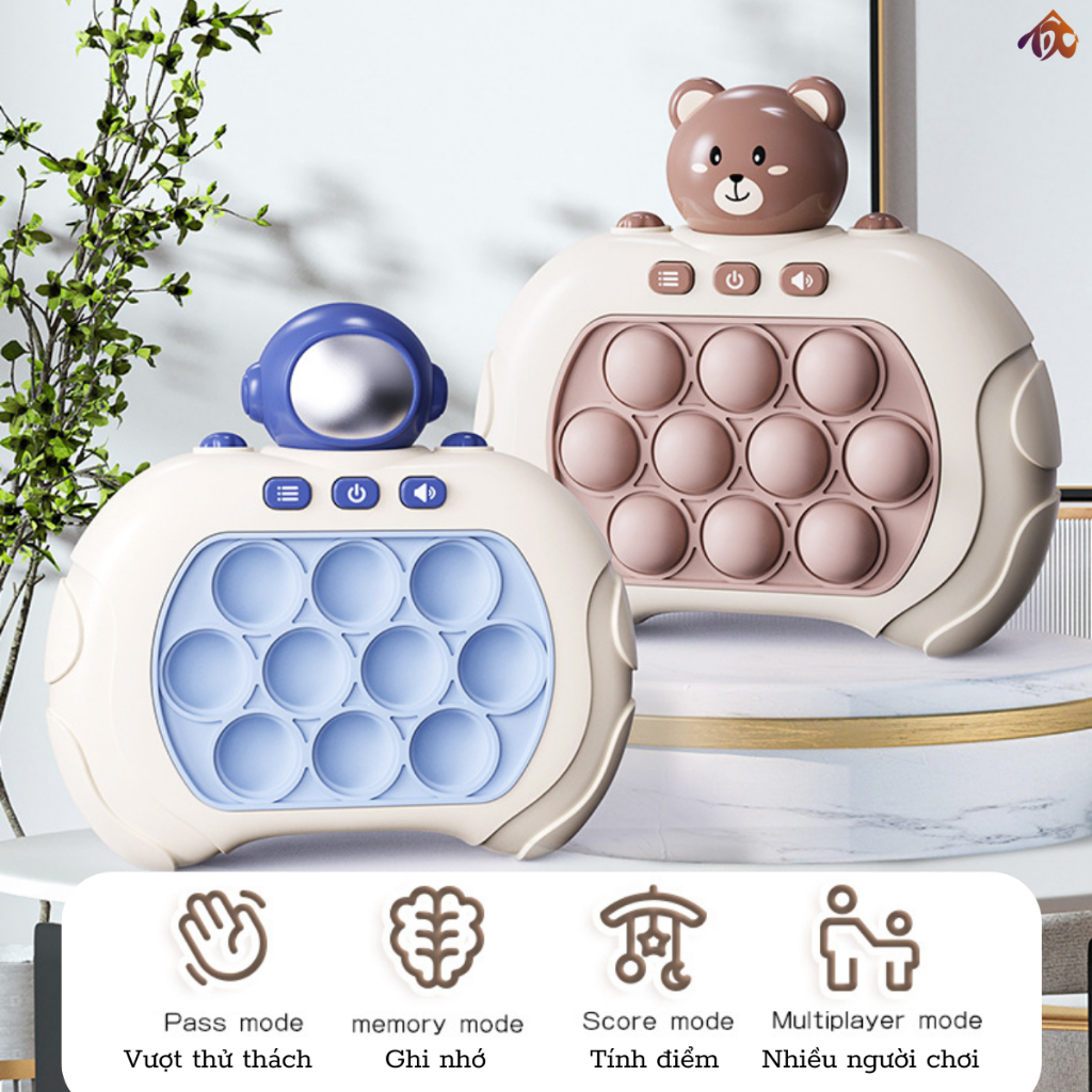 Pop It Điện Tử Máy Pop It Cho Bé Đoremon Kuromi  Đa Dạng Mẫu Mã Có Đèn Âm Thanh Hot Trend  - PUPU HOUSE