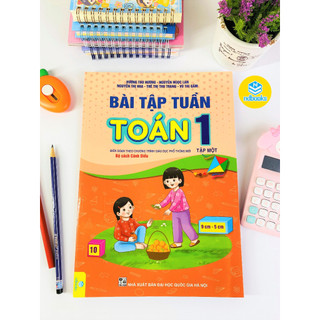 Sách - Bài tập tuần Toán 1 Tập 1 - Cánh Diều