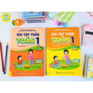Sách - Combo 2 cuốn Bài Tập Tuần Toán 1 - Cánh Diều - ndbooks