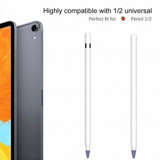 Goojodoq 8 chiếc cho Nắp bảo vệ đầu bút Dành Cho apple pencil Màn Hình Cảm Ứng Nắp Mềm Đa Năng Silicone Đầu Bút Phụ Kiện