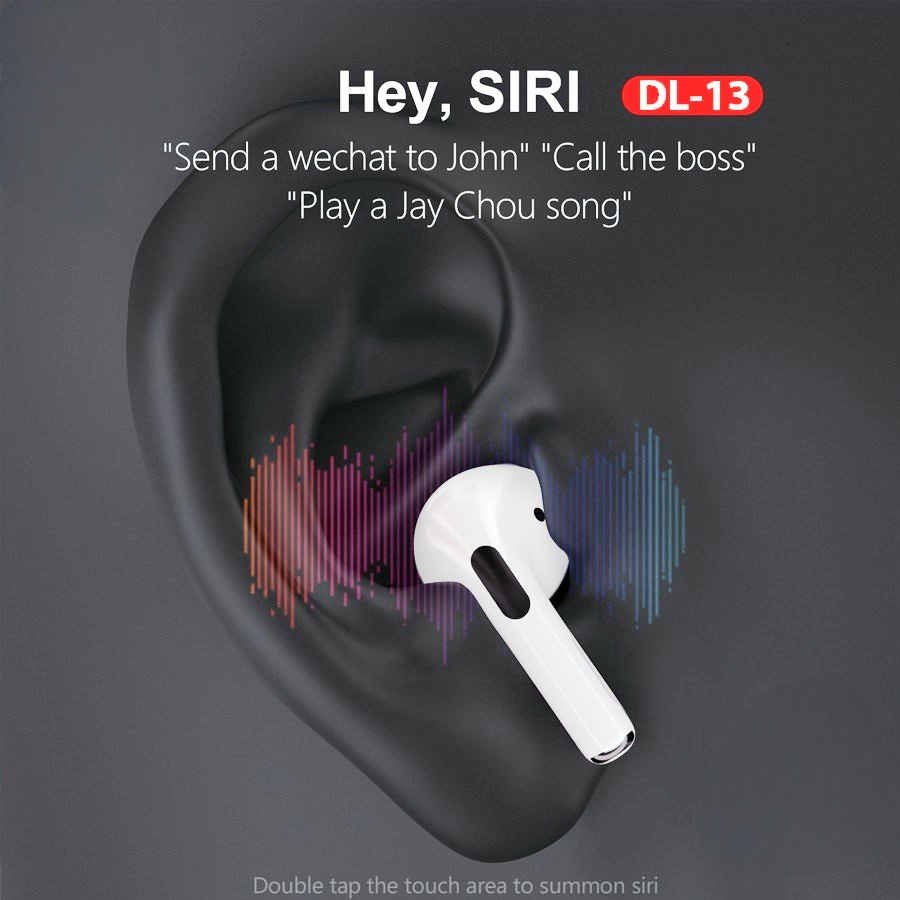 Tai Nghe Bluetooth Nhét Tai Không Dây DL13 Âm Thanh Sống Động Chính ...
