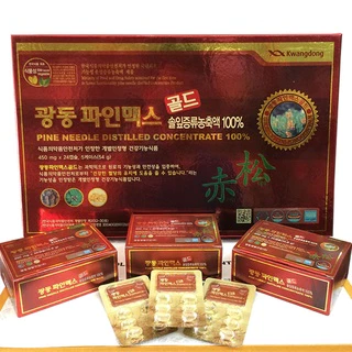 Tinh Dầu Thông Đỏ Kwangdong Hỗ Trợ Sức Khoẻ Full Hộp 120 Viên Chính Hãng Hàn Quốc - Pocheon Store