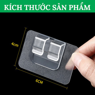 Miếng Dán Cố Định Thảm Trải Sàn Ô Tô Chống Xê Dịch, Trong Suốt Tiện Dụng