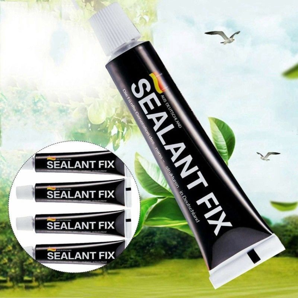 Keo Siêu Dính Chắc Chắn SEANALT FIX Màu Đen - Dán Treo Mọi Thứ Không Cần Khoan Tường Tuýp 6g-60g