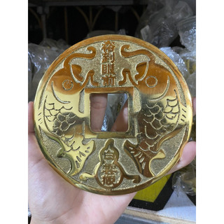 Xu Chiêu Tai Cỡ Lớn bằng Đồng nặng vật phẩm phong thuỷ tài lộc