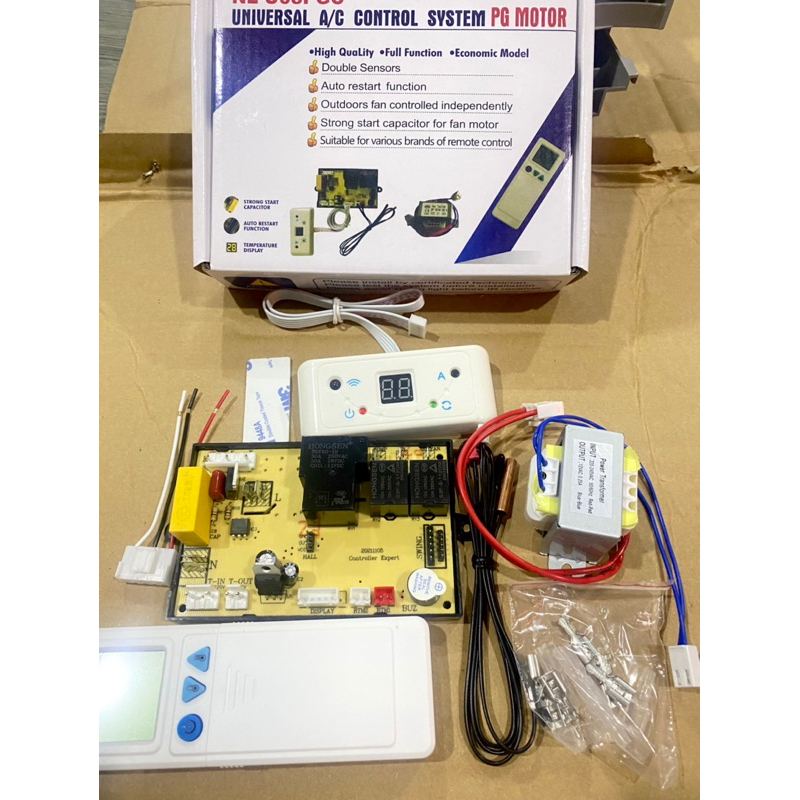 (VTĐL)Bo mạch điều hòa đa năng có hiển thị / Board máy lạnh đa năng NL-U08PGC