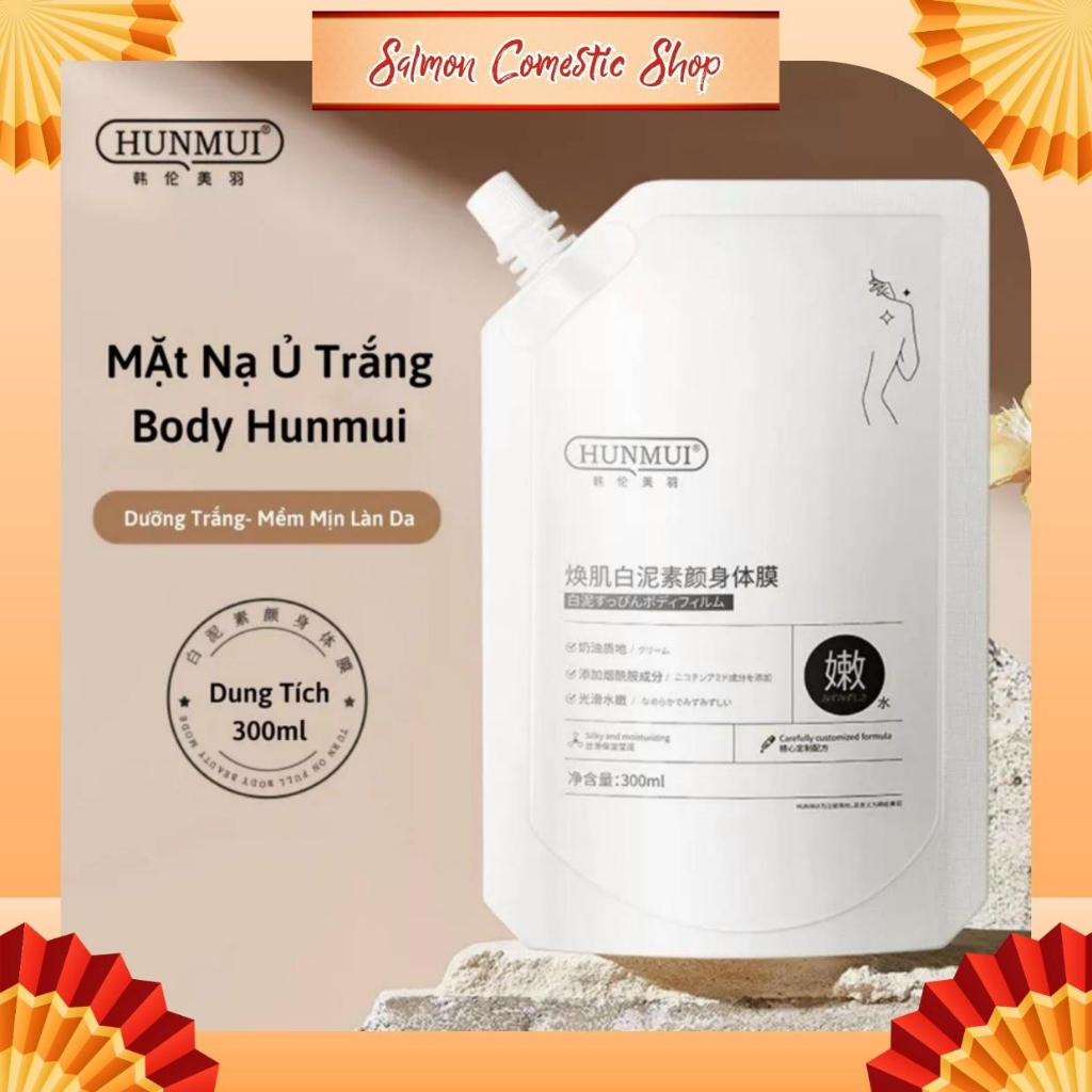 Kem Ủ Tắm Trắng HUNMUI Niacinamide Body 300ml, Bật Tone Ngay , Chính ...