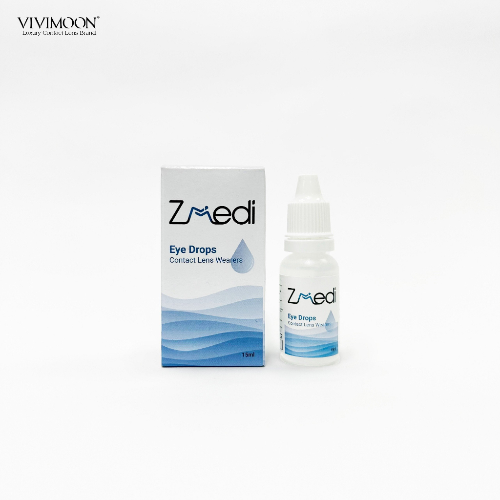 Ảnh Nước nhỏ mắt giữ ẩm lens Zmedi VIVIMOON cho kính áp tròng 15ml 1