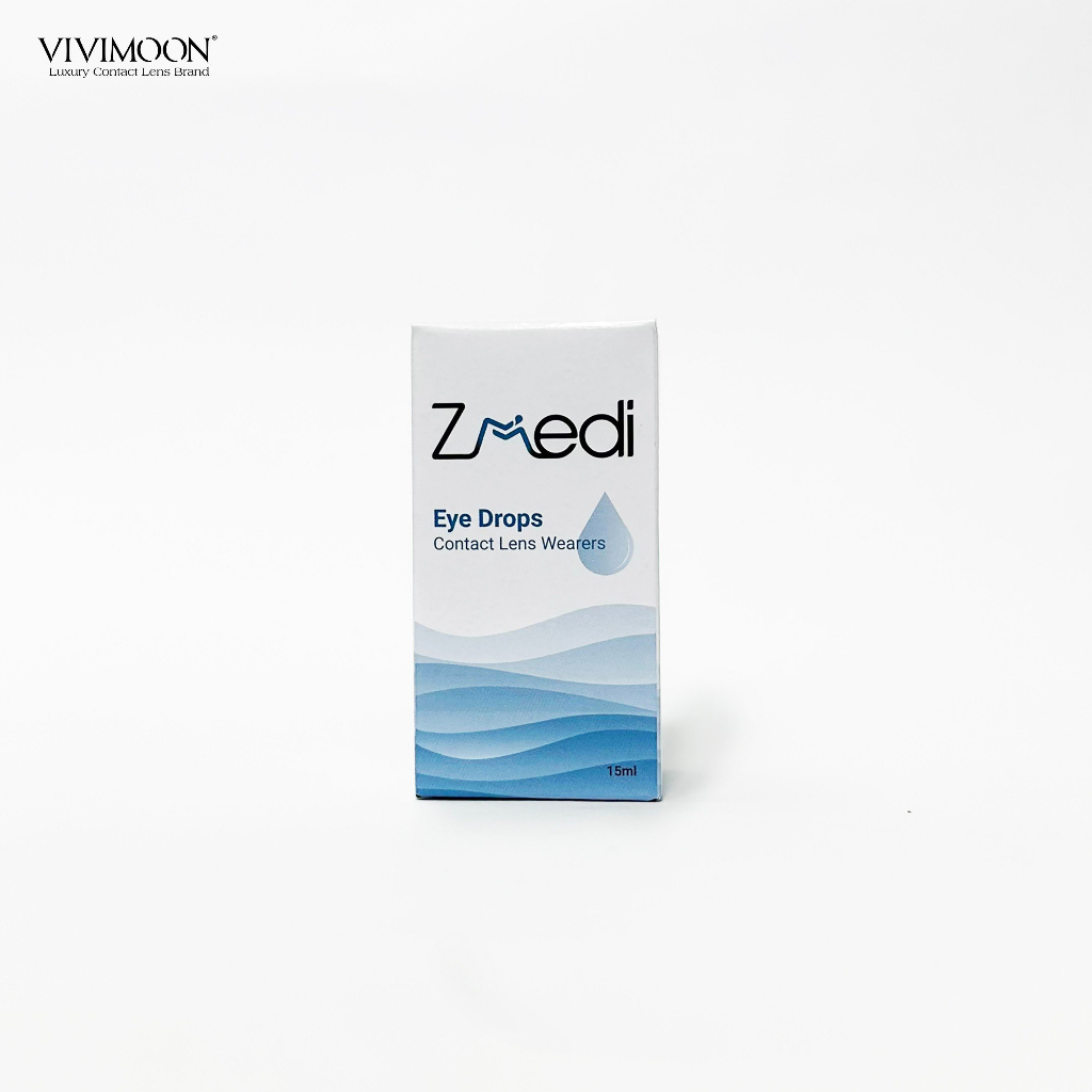 Ảnh Nước nhỏ mắt giữ ẩm lens Zmedi VIVIMOON cho kính áp tròng 15ml 2