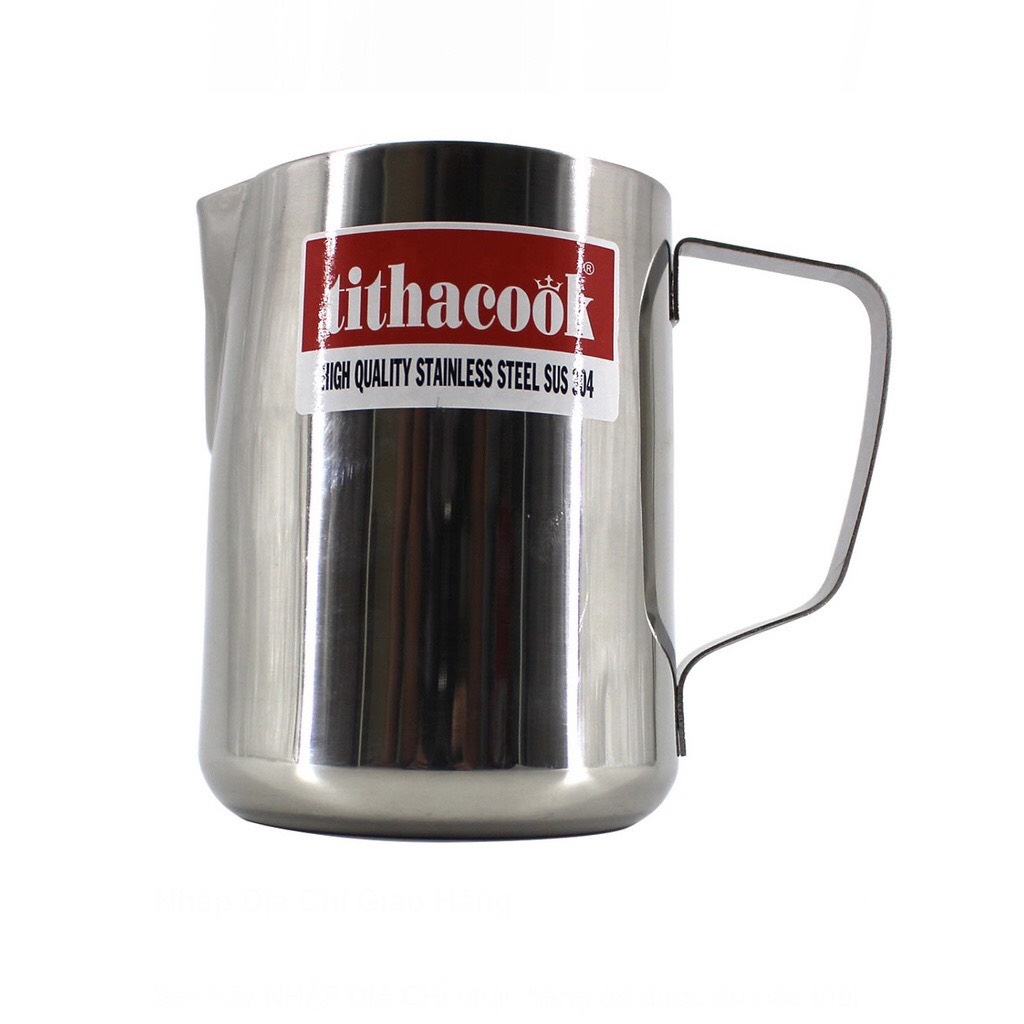Ca inox 2 lít ca đựng nước có nắp và không nắp TITHACOOK