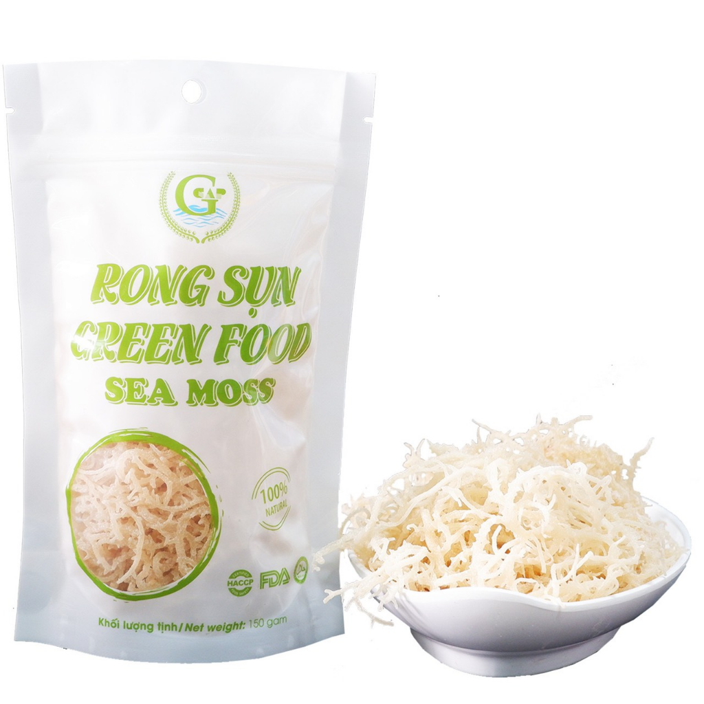 Rong sụn Green Food - GCAP VN túi 150 gam: làm gỏi, salad, nấu chè, mứt ...