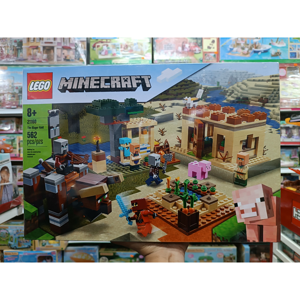 Đồ Chơi Lego 21160 Minecraft The Pillager Raid Usa Shopee Việt Nam