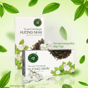 Trà Xanh Thái Nguyên Hương Nhài Việt Anh/Uống Là Mê