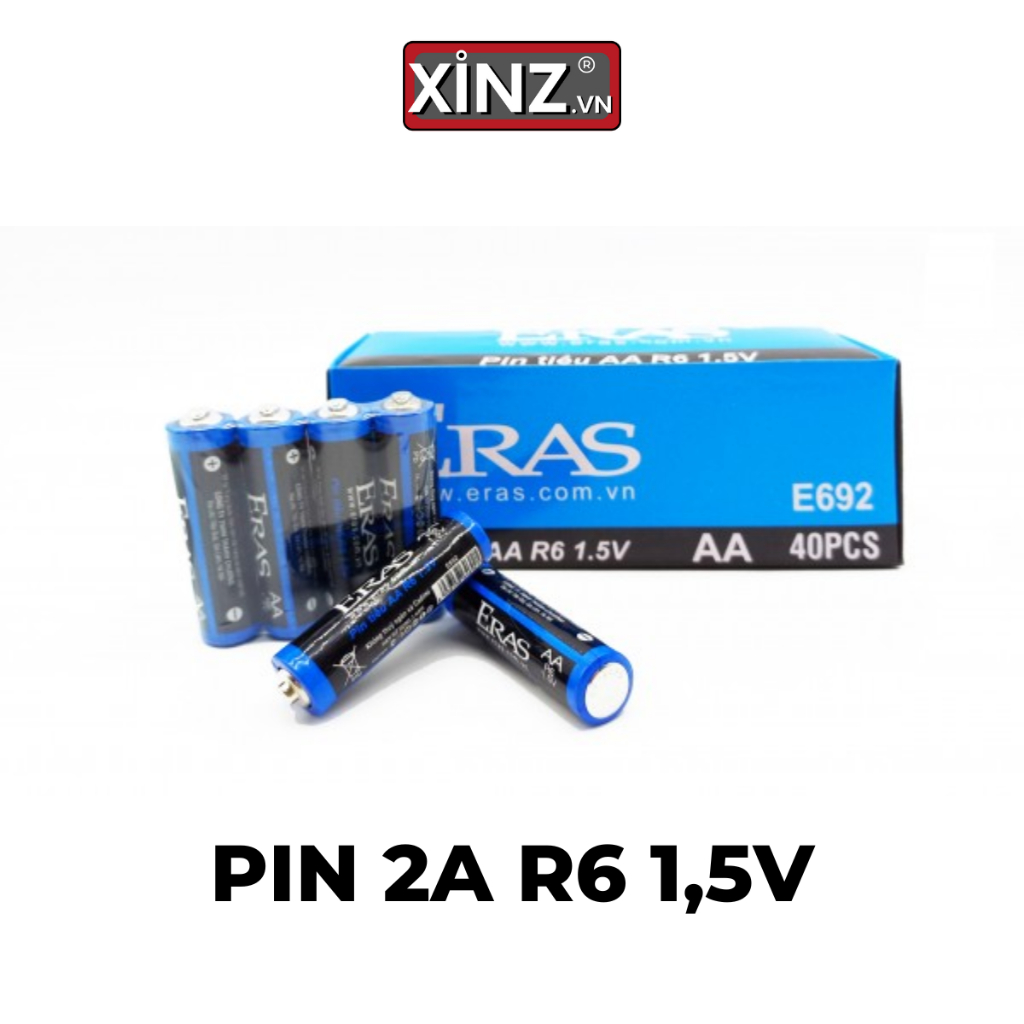 Vỉ 4 Viên Pin 2A/AA R6 1.5v ERAS E692 | Shopee Việt Nam