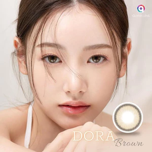 Kính áp tròng QUYNH LENS Dora Brown 0-8 độ