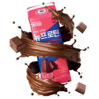 Sữa đạm pha sẵn DAESANG WELLIFE Mymeal Nu Protein deep choco vị socola hộp 190ml