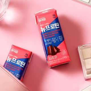 Sữa đạm pha sẵn DAESANG WELLIFE Mymeal Nu Protein deep choco vị socola hộp 190ml