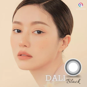 Kính áp tròng QUYNH LENS Dali Black 0-8 độ