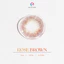 Kính áp tròng QUYNH LENS Rose Brown 0-8 độ