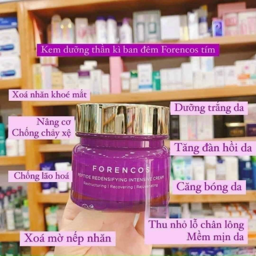 Bộ Kem Dưỡng Trắng Da FORENCOS Ngày Và Đêm - 50ml