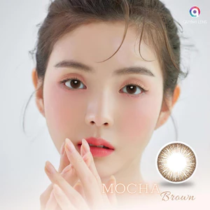Kính áp tròng QUYNH LENS Mocha Brown 0-8 độ