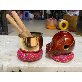 Bộ Chuông Mõ Tụng Kinh Đồng Xịn Các Cỡ
